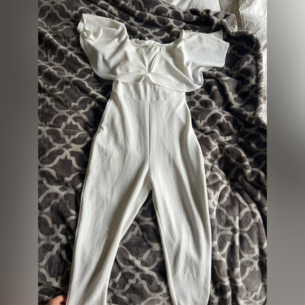 White jumpsuit